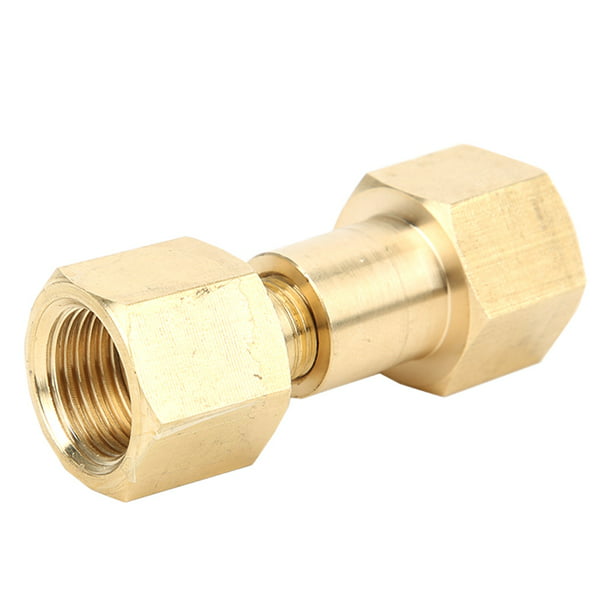 Exquisite Cylinder Adapter Durable Gold Refill Adapter for 1lb Propane Tanks 